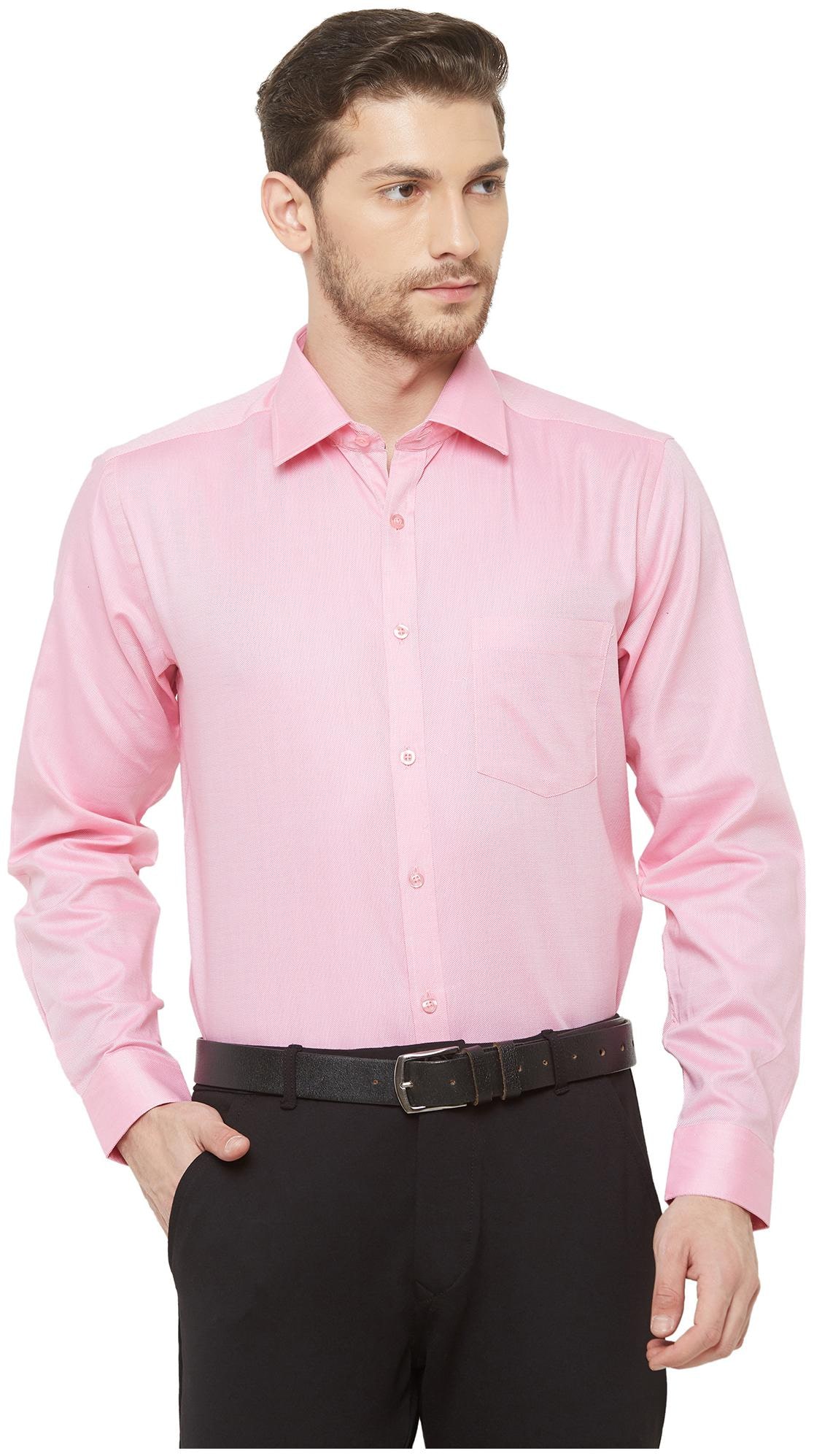 

Equinox Men Regular fit Formal Shirt - Pink