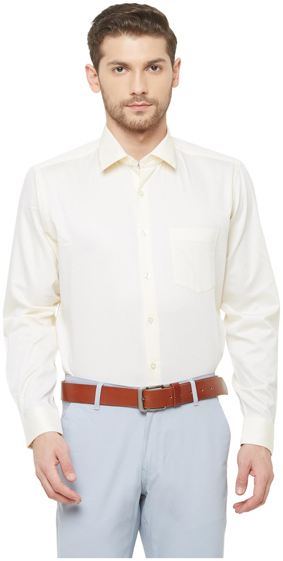 

Equinox Men Regular fit Formal Shirt - Cream