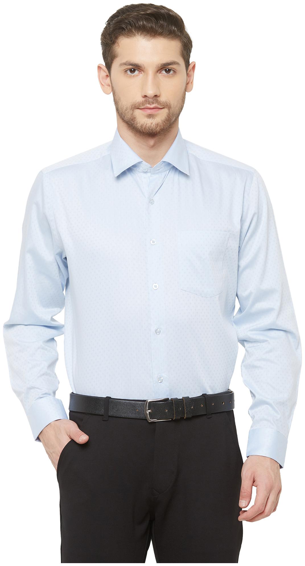 

Equinox Men Regular fit Formal Shirt - Blue