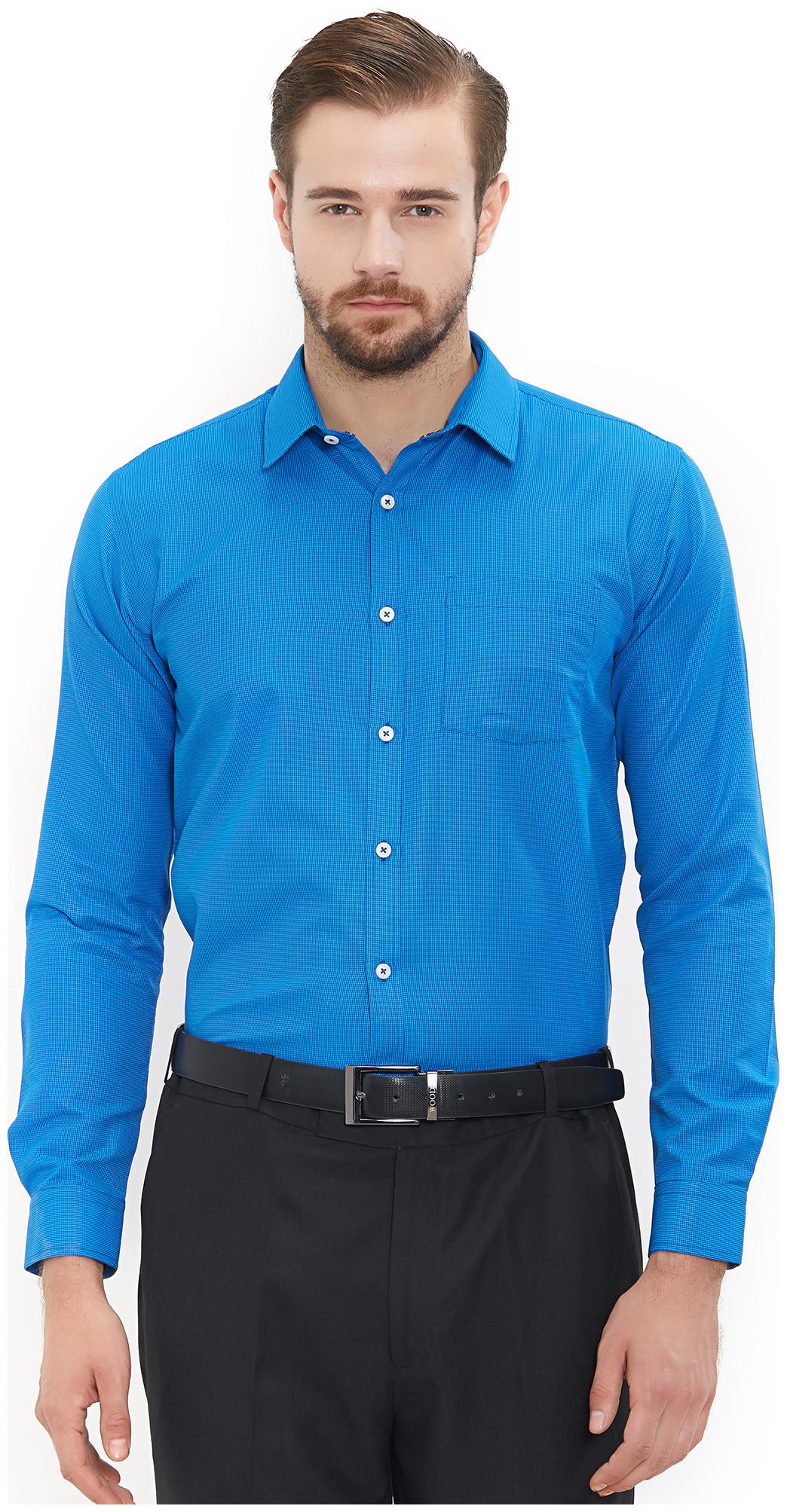 

Equinox Men Regular fit Formal Shirt - Blue