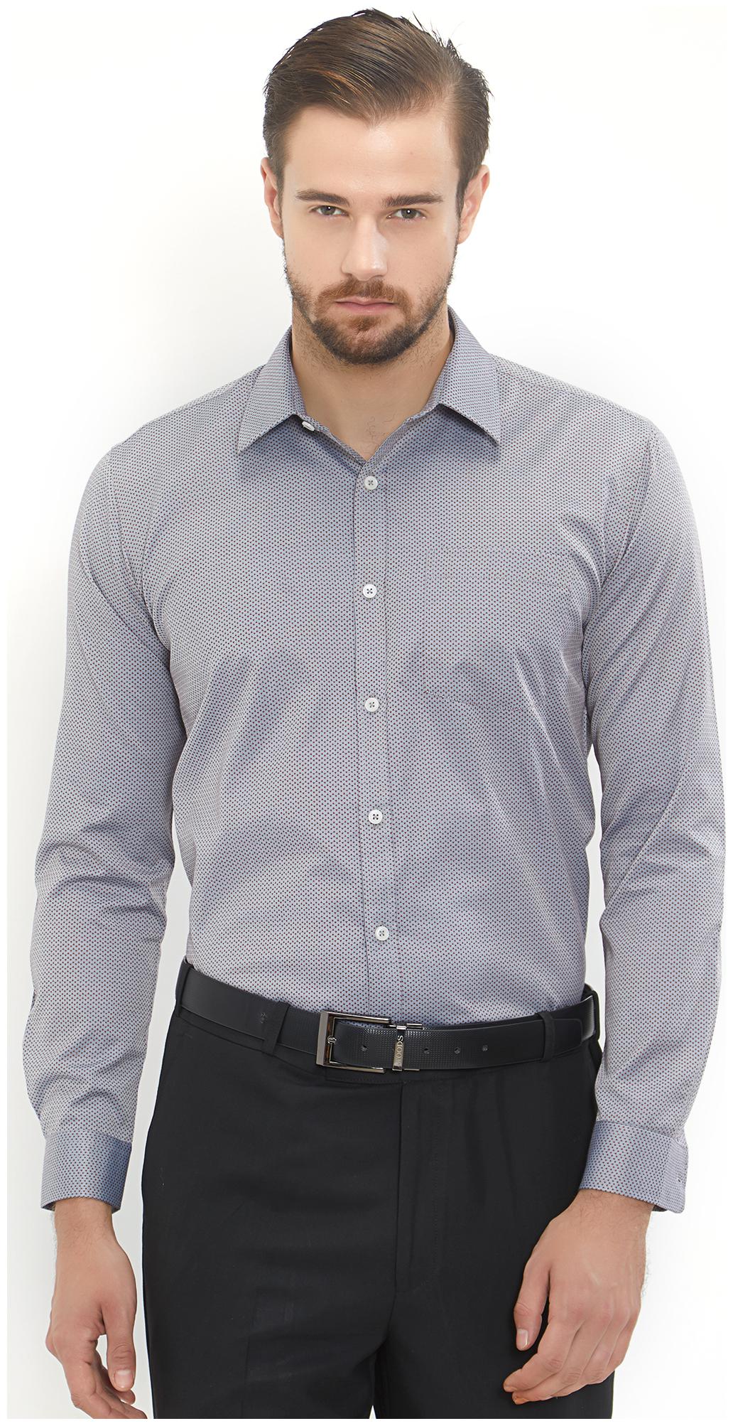 

Equinox Men Regular fit Formal Shirt - Grey