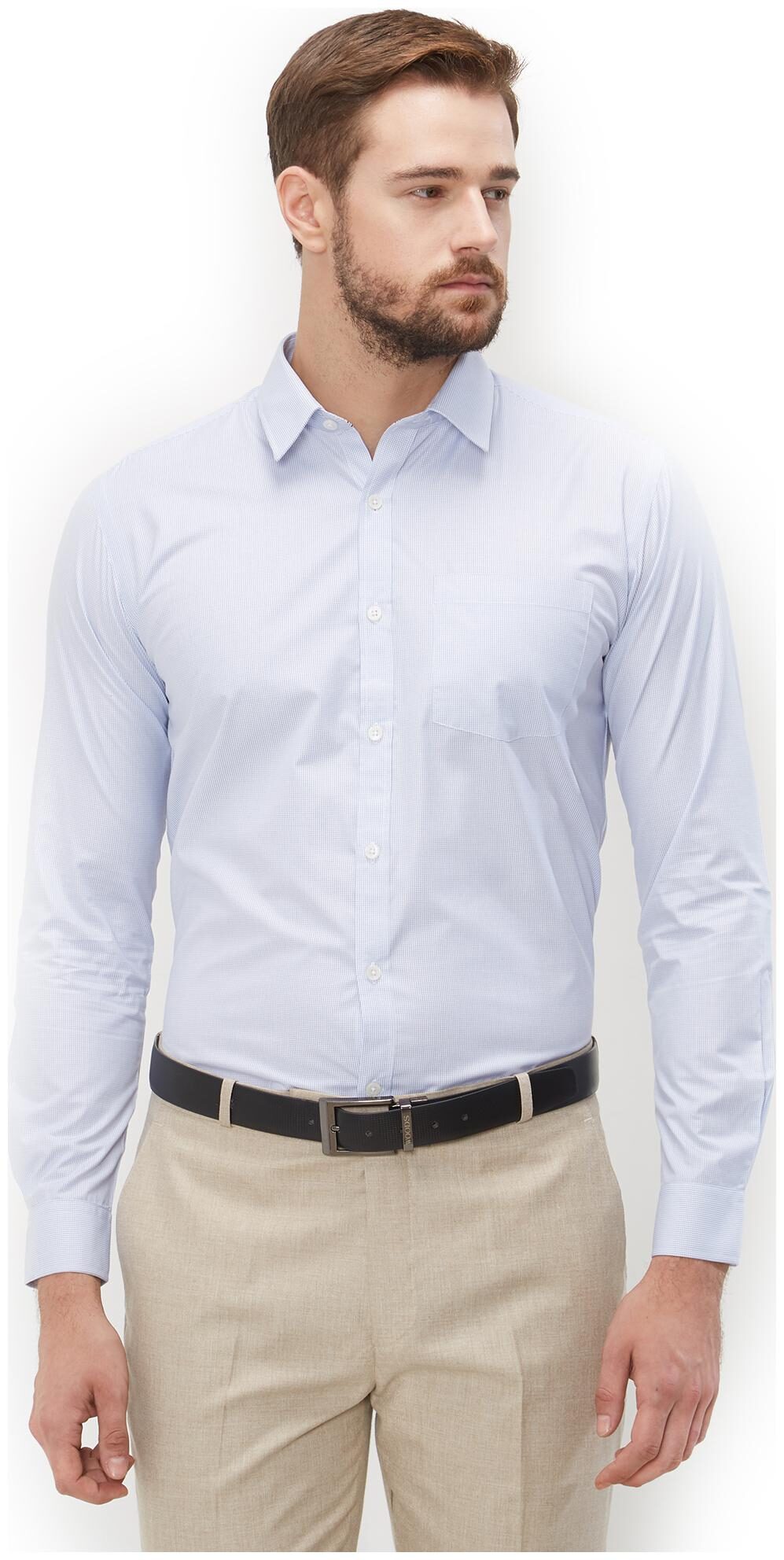 

Equinox Men Regular fit Formal Shirt - Blue