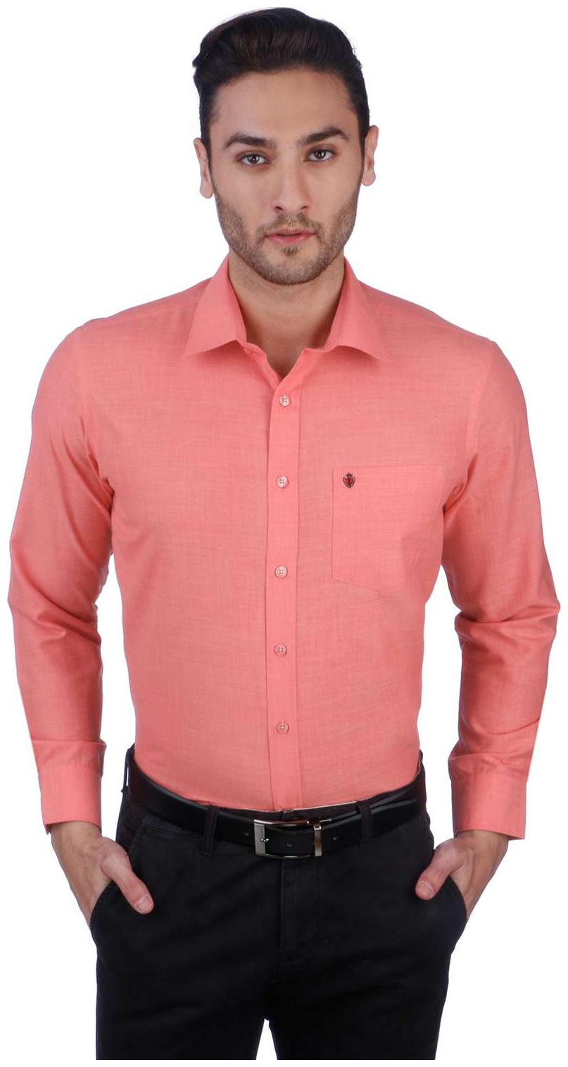 

Equinox Men Slim fit Formal Shirt - Red