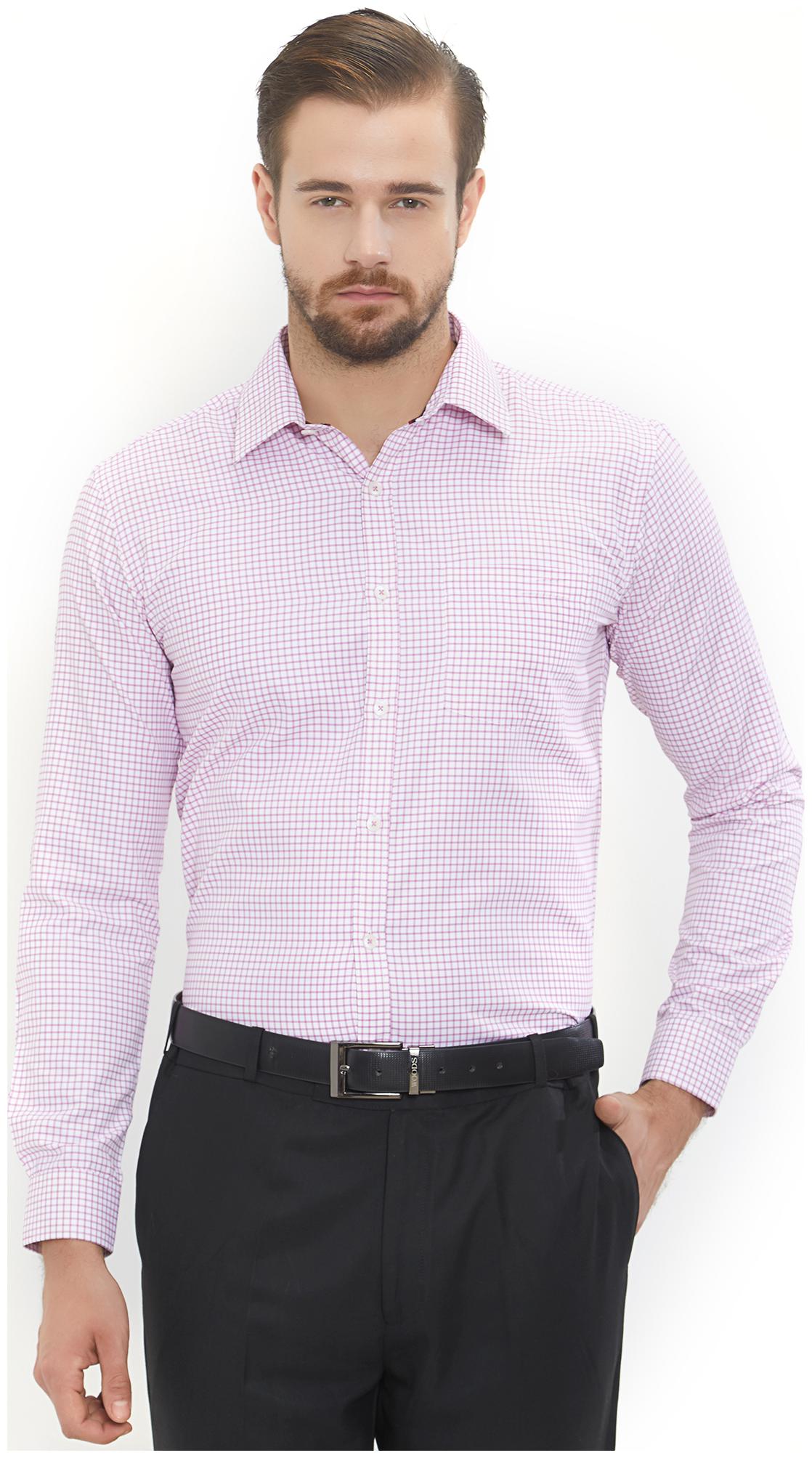 

Equinox Men Regular fit Formal Shirt - Pink