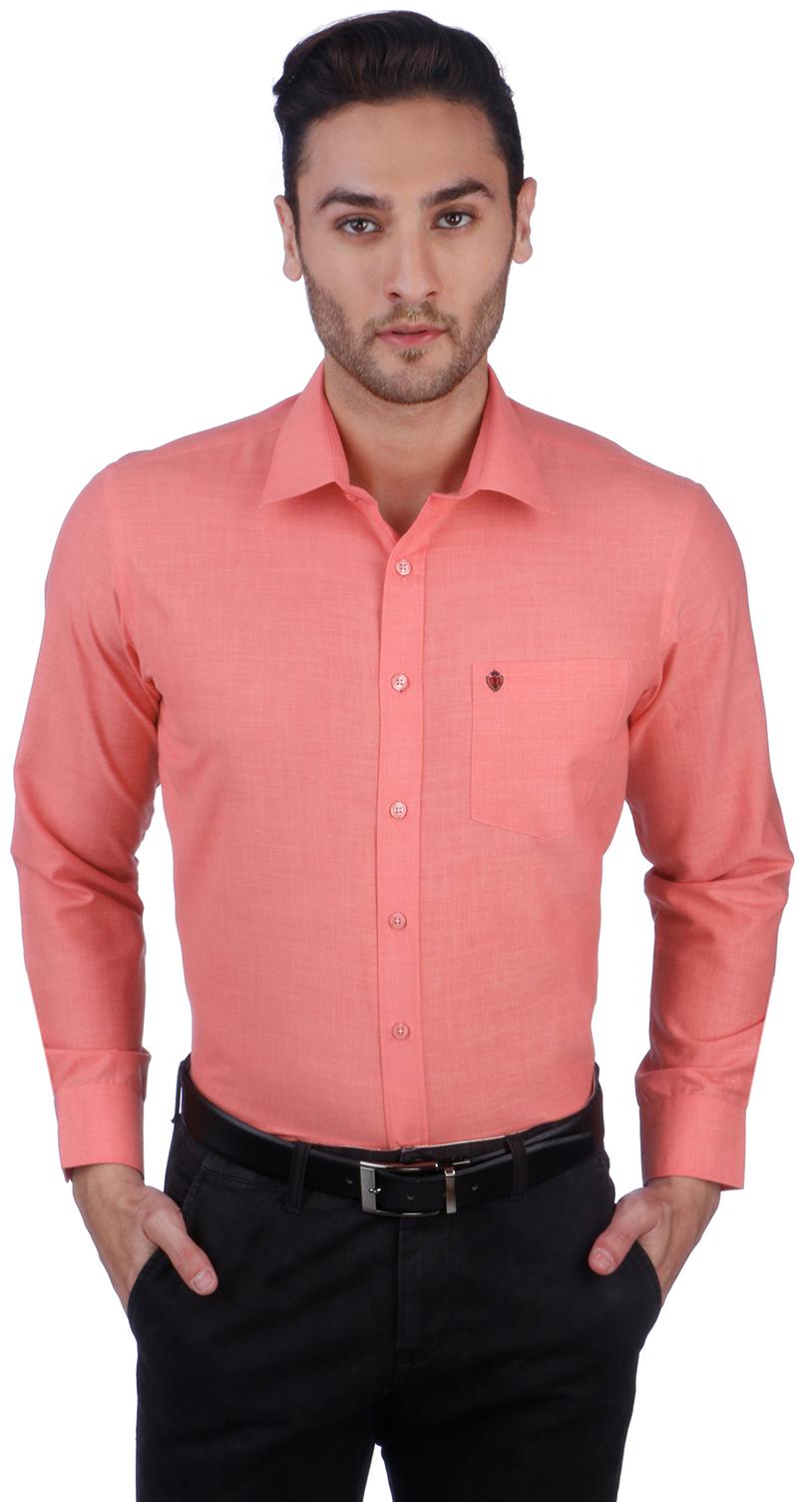 

Equinox Men Slim fit Formal Shirt - Red
