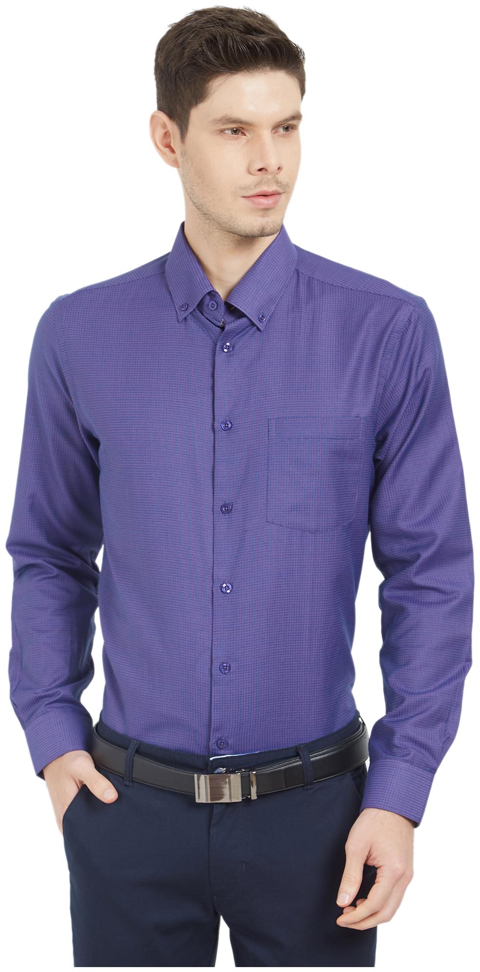 

Equinox Men Regular fit Formal Shirt - Blue