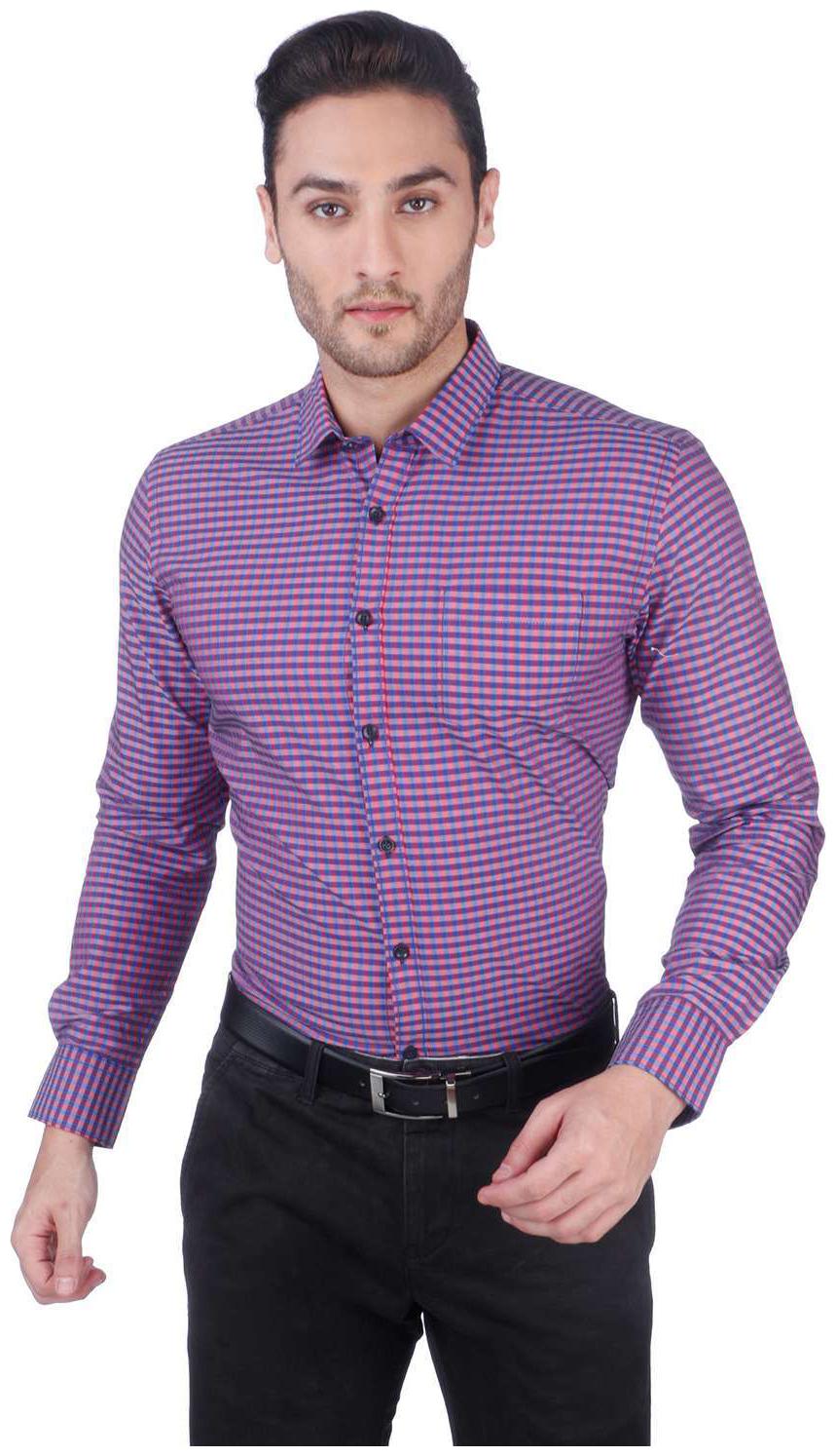 

Equinox Men Regular fit Formal Shirt - Purple