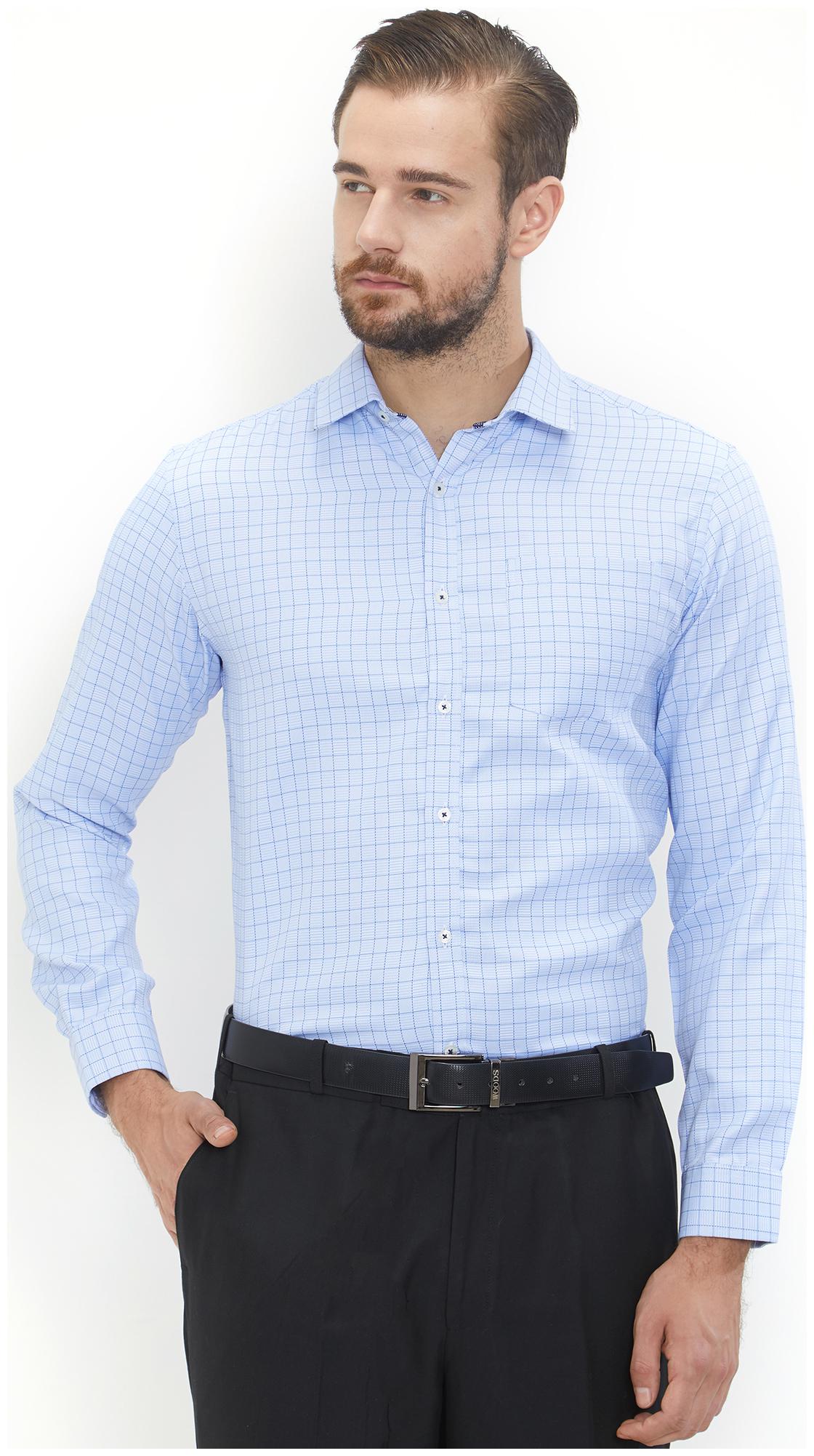 

Equinox Men Regular fit Formal Shirt - Blue