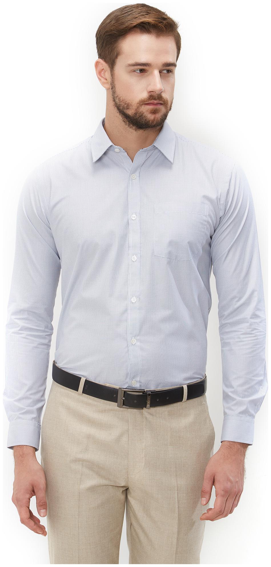 

Equinox Men Regular fit Formal Shirt - White