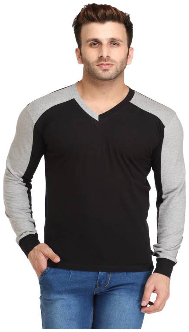

Era Style Men Multi Regular fit Cotton V neck T-Shirt - Pack Of 10