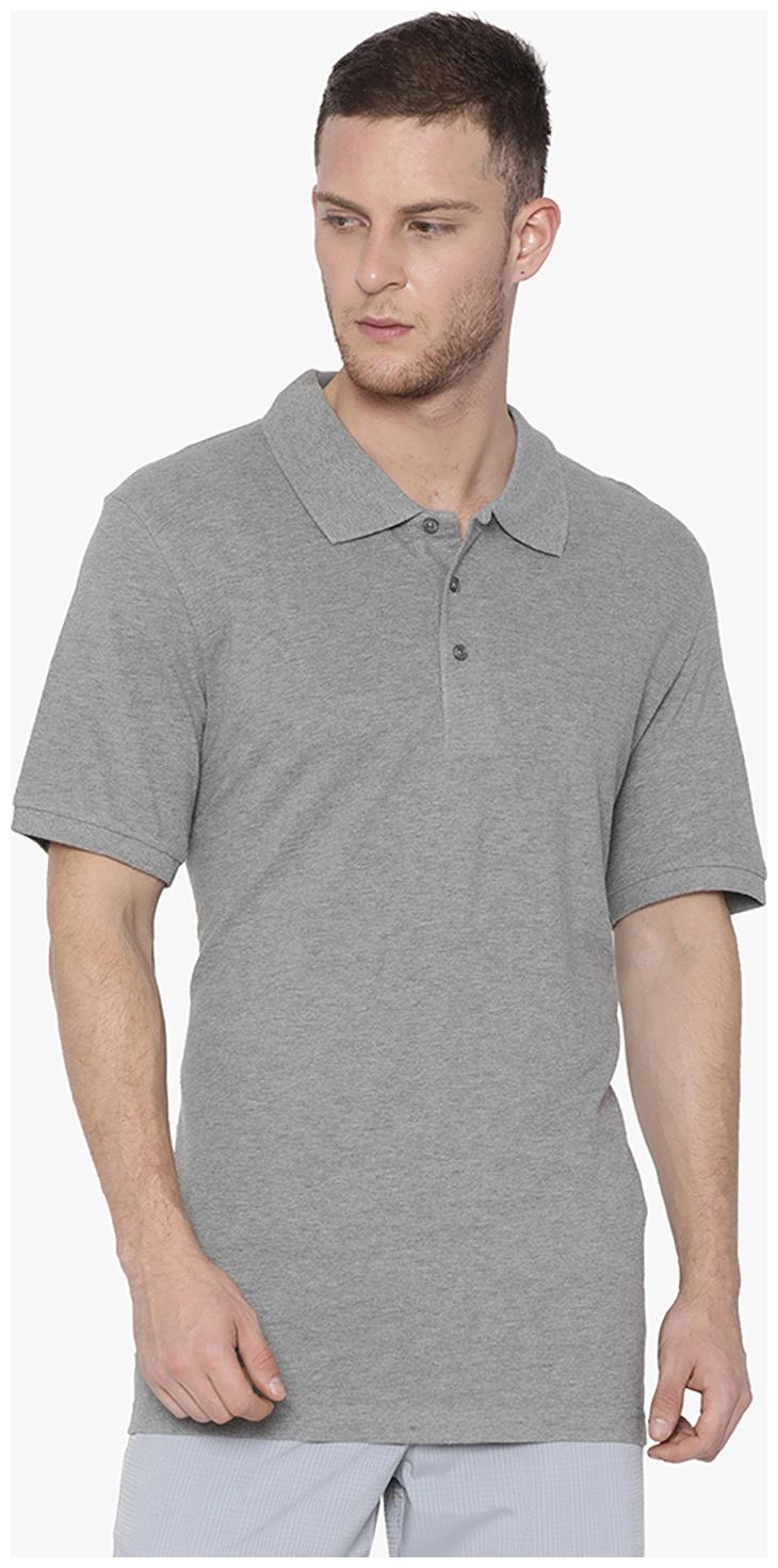 

Puma Men Grey Regular fit Cotton Polo collar T-Shirt - Pack Of 1