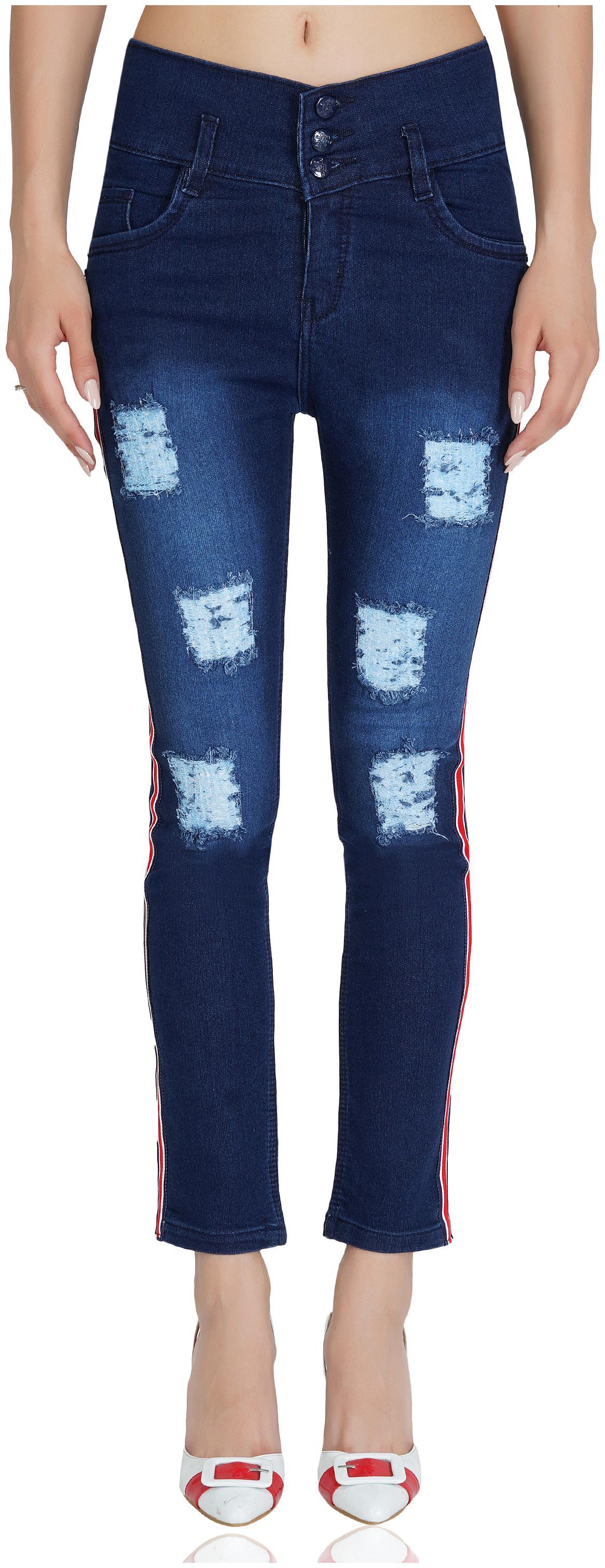 

ESSENCE JEANS Women Navy Straight fit Jeans