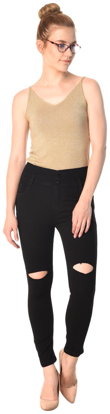 

ESSENCE JEANS Women Black Skinny fit Jeans