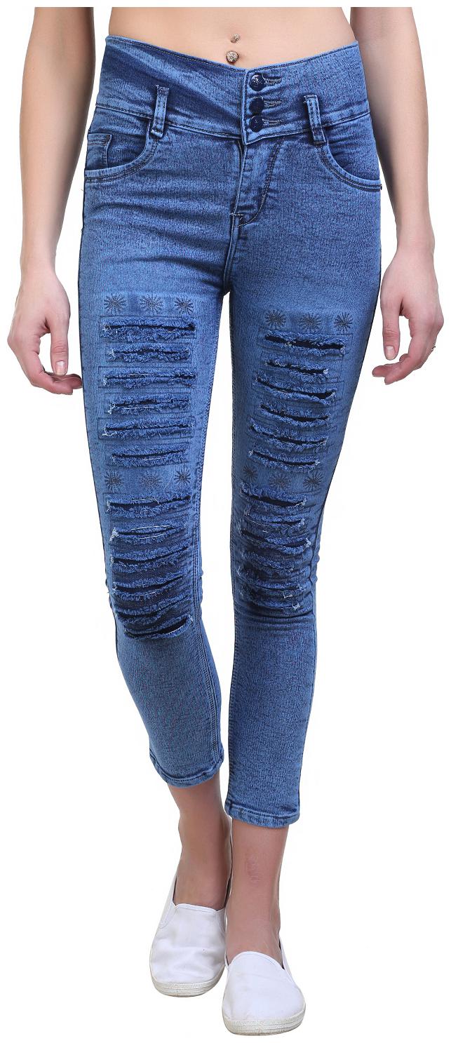 

ESSENCE JEANS Women Blue Skinny fit Jeans