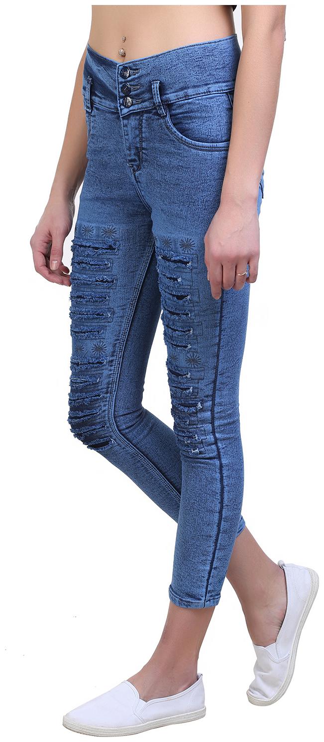 

ESSENCE JEANS Women Blue Skinny fit Jeans