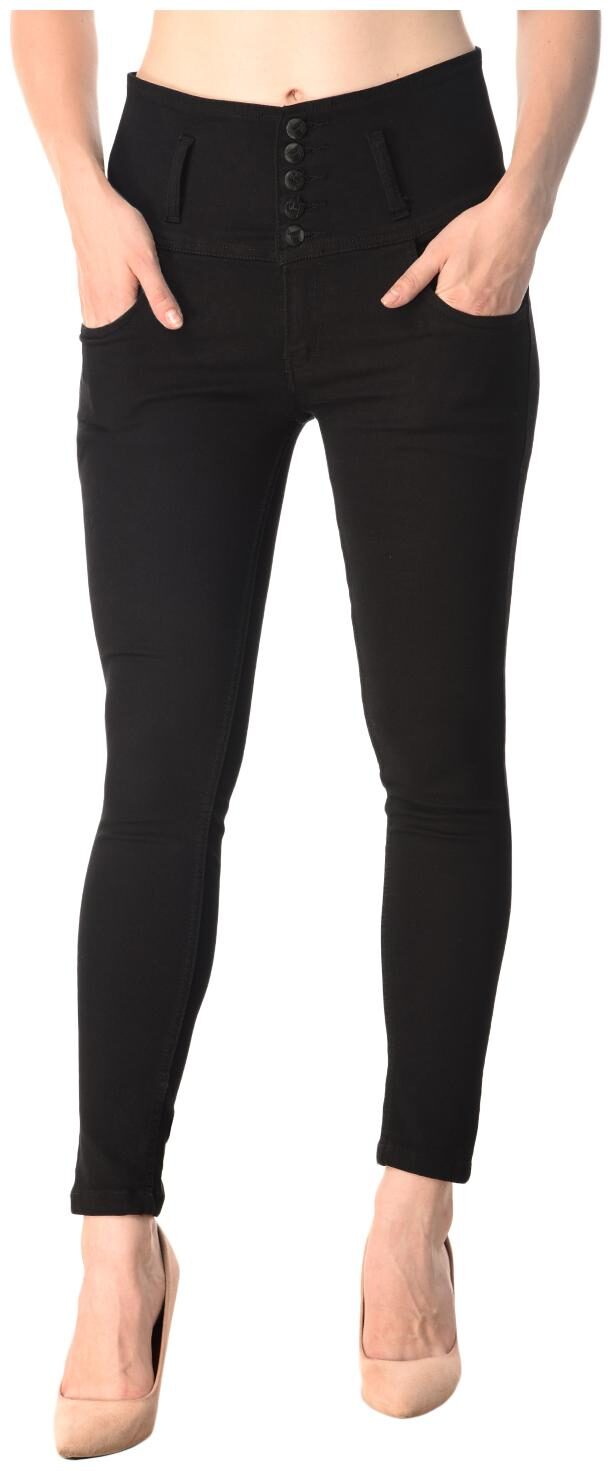 

ESSENCE JEANS Women Black Skinny fit Jeans