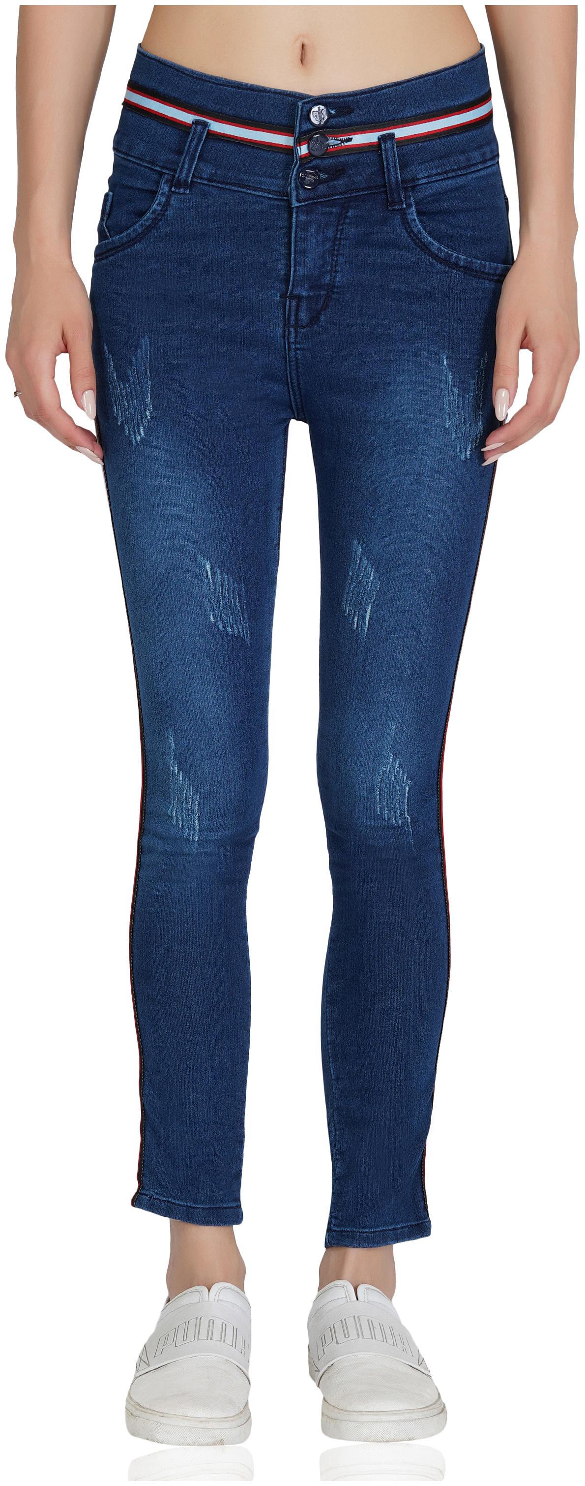 

ESSENCE JEANS Women Navy Straight fit Jeans
