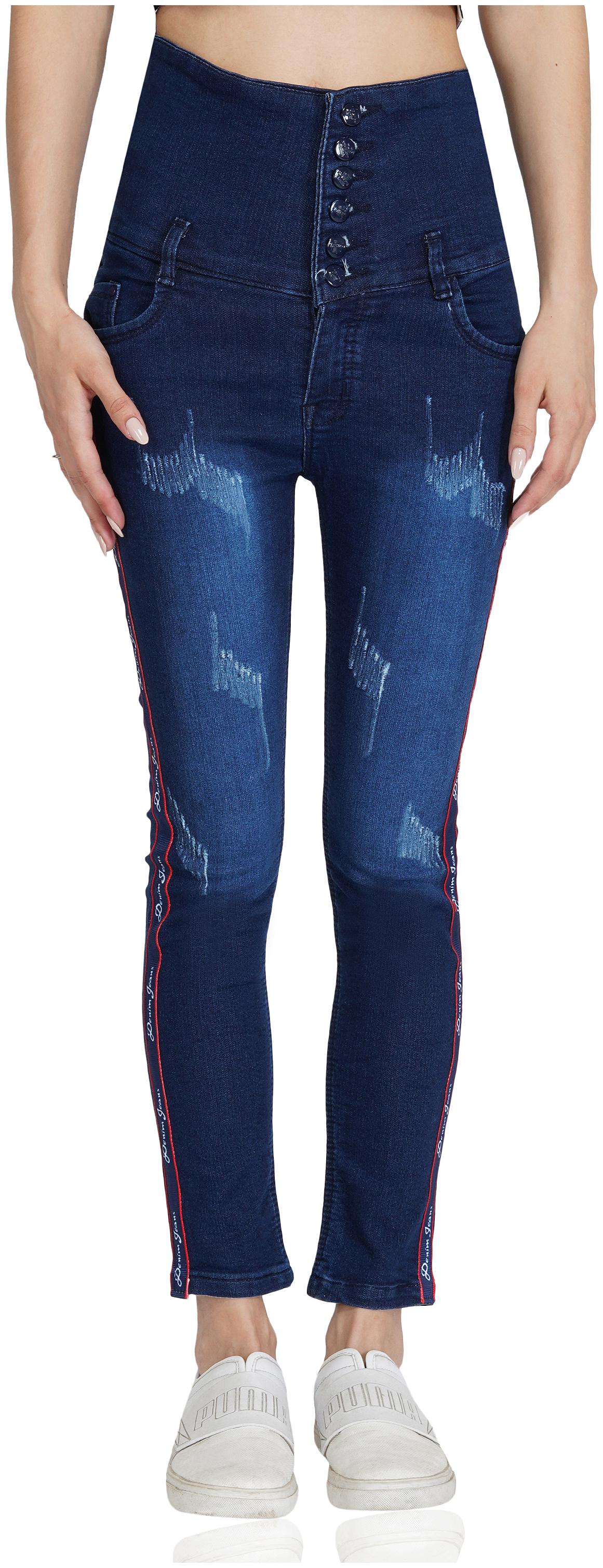 

ESSENCE JEANS Women Navy Straight fit Jeans