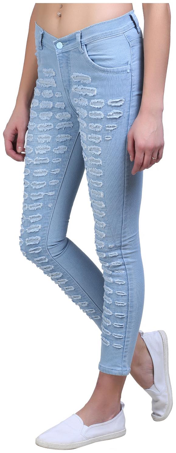 

ESSENCE JEANS Women Blue Skinny fit Jeans