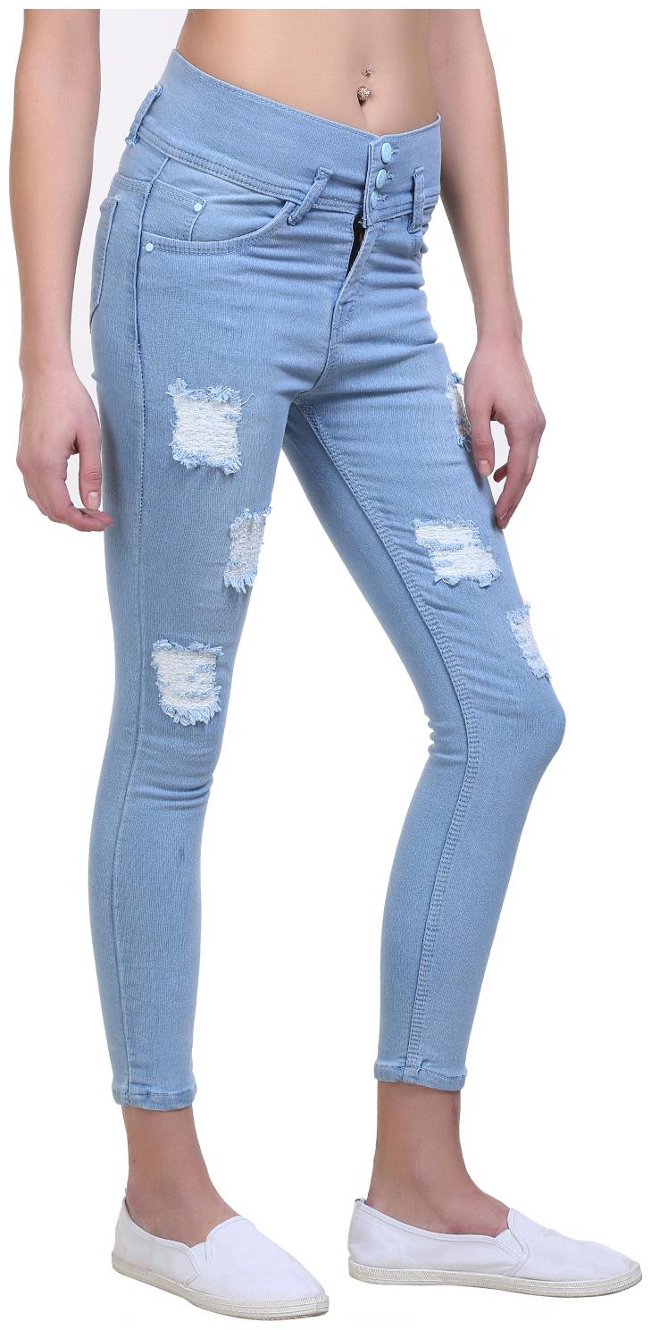 

ESSENCE JEANS Women Blue Skinny fit Jeans