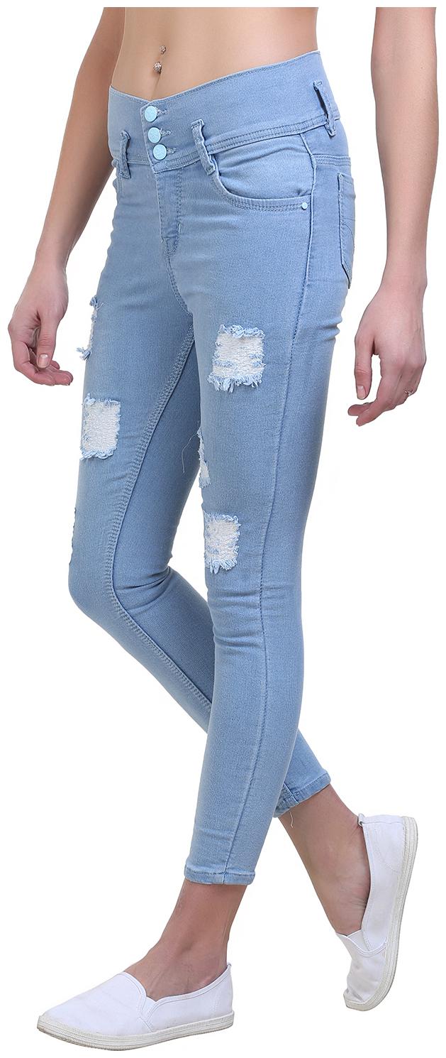 

ESSENCE JEANS Women Blue Skinny fit Jeans