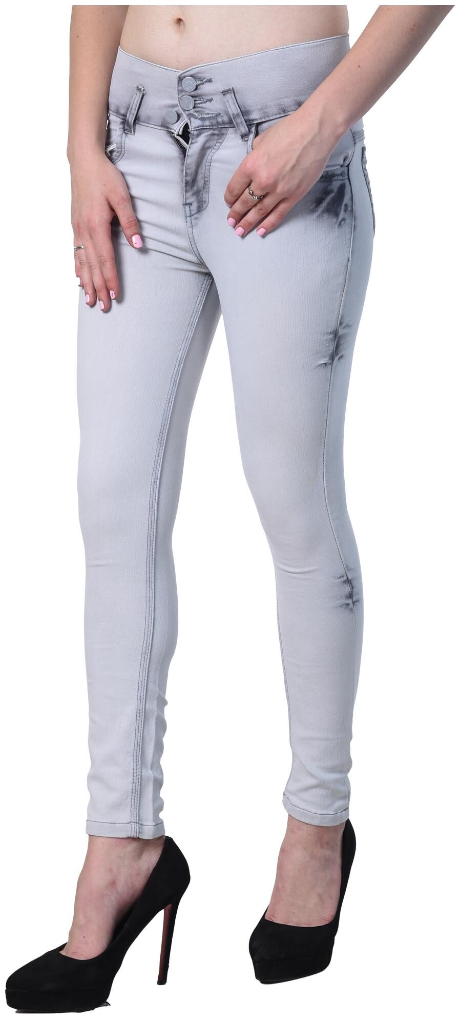 

ESSENCE JEANS Women Grey Skinny fit Jeans