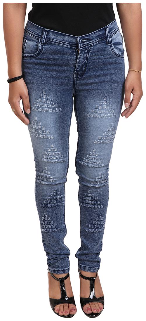 

ESSENCE JEANS Women Blue Skinny fit Jeans