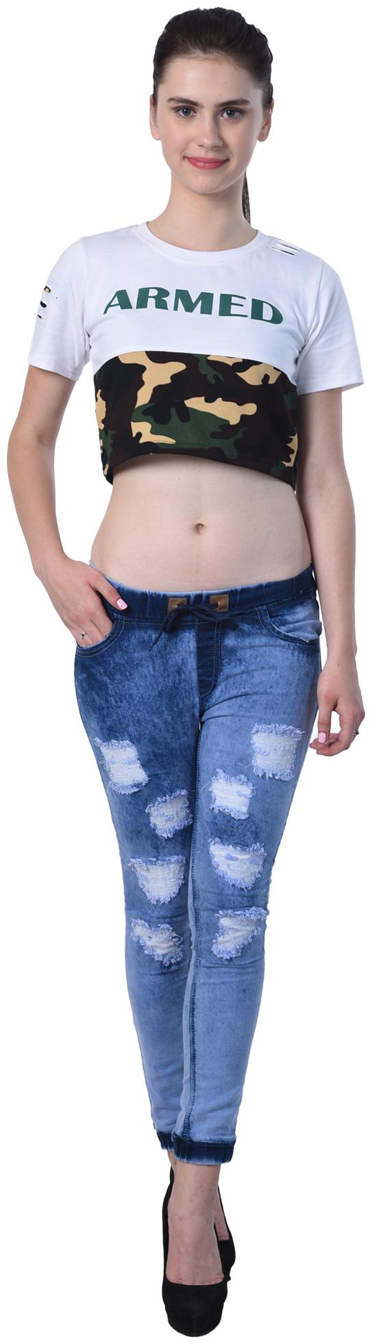 

ESSENCE JEANS Women Blue Skinny fit Jeans