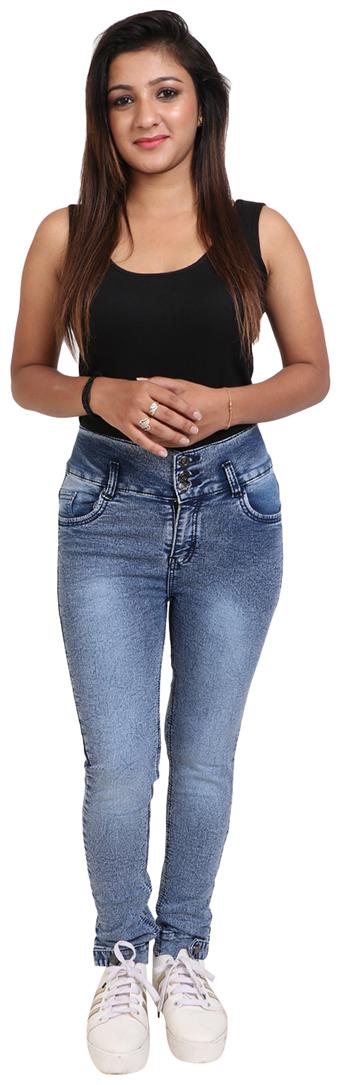 

ESSENCE JEANS Women Blue Skinny fit Jeans