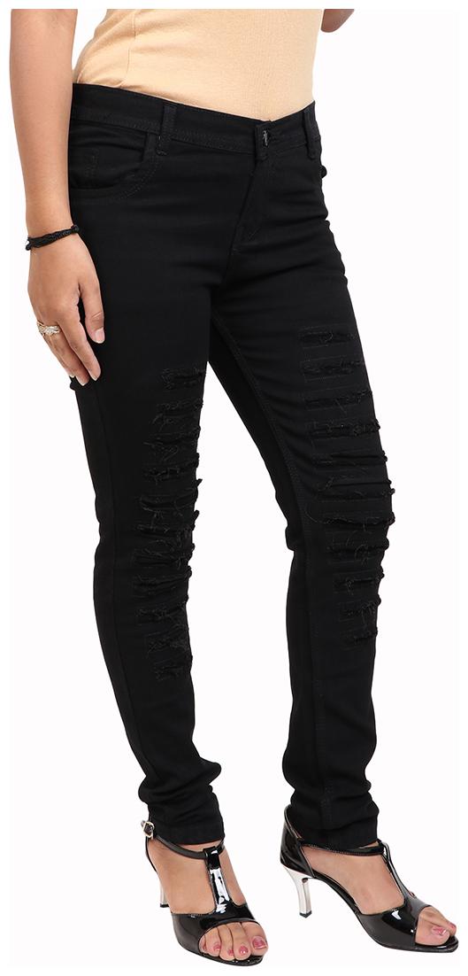 

ESSENCE JEANS Women Black Skinny fit Jeans
