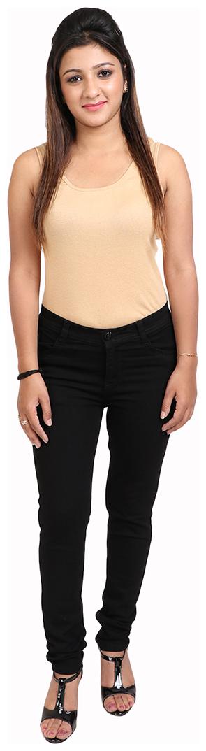 

ESSENCE JEANS Women Black Skinny fit Jeans