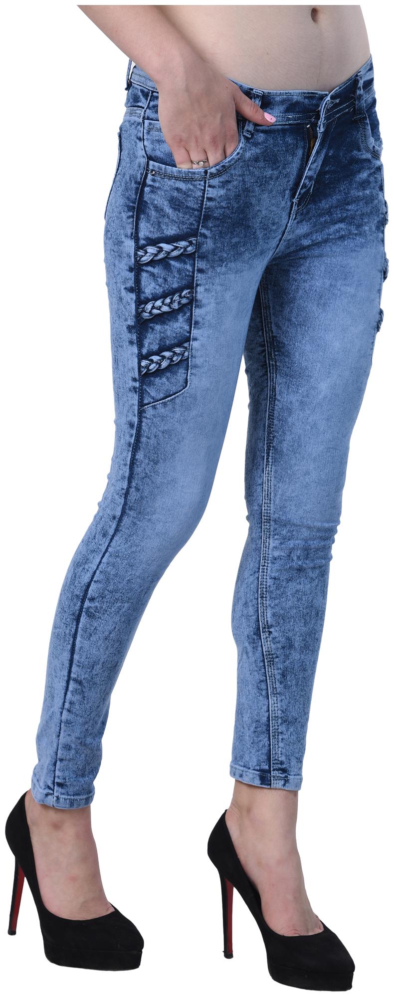 

ESSENCE JEANS Women Blue Skinny fit Jeans