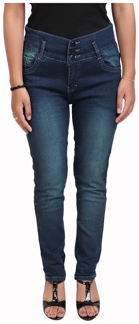 

ESSENCE JEANS Women Blue Skinny fit Jeans