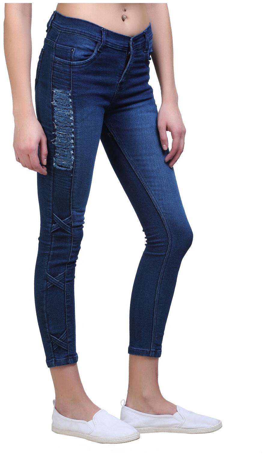 

ESSENCE JEANS Women Blue Straight fit Jeans
