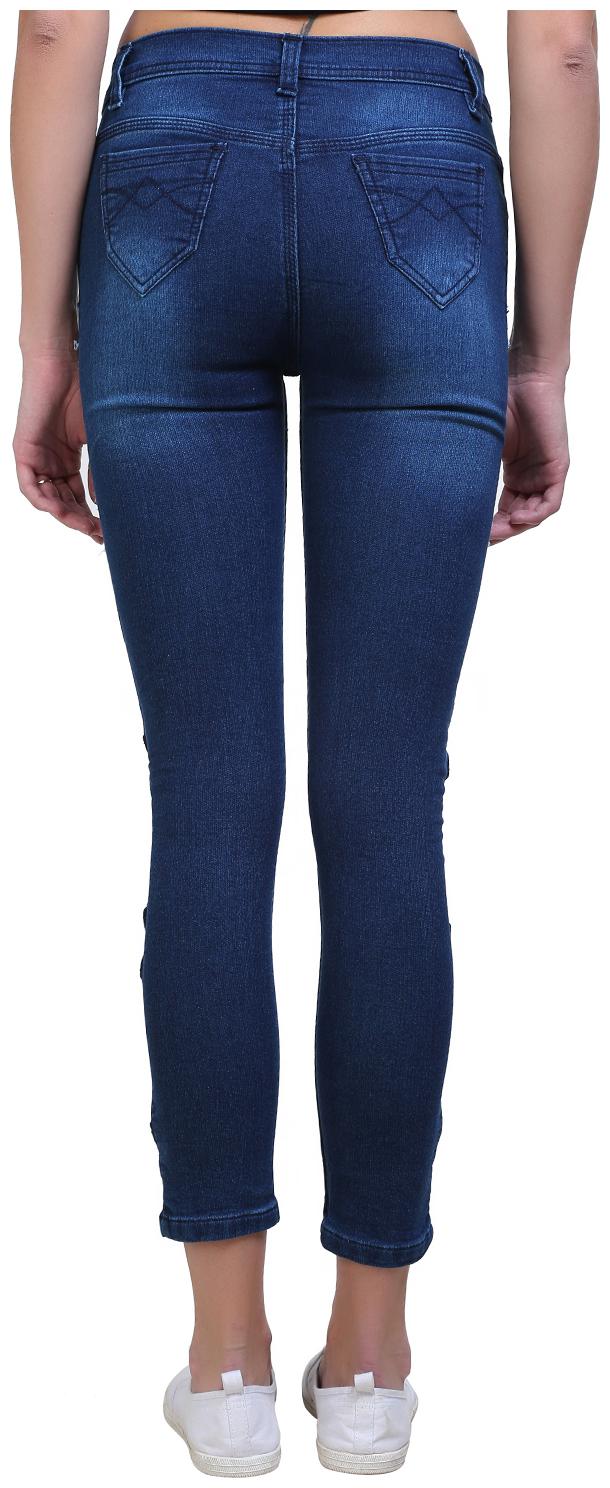 

ESSENCE JEANS Women Blue Straight fit Jeans