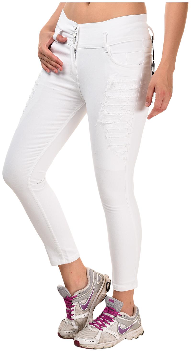 

ESSENCE JEANS Women White Skinny fit Jeans