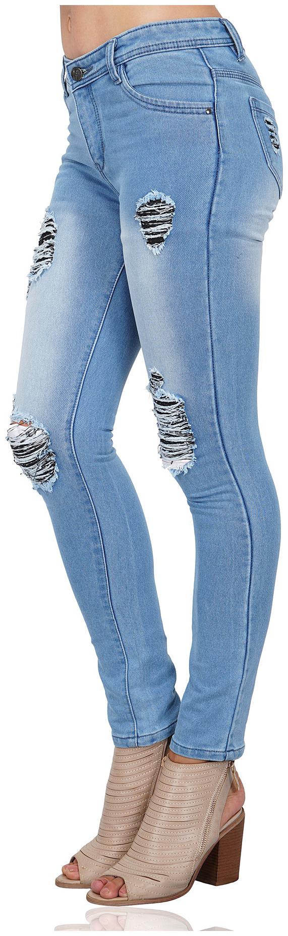 

ESSENCE JEANS Women Blue Skinny fit Jeans