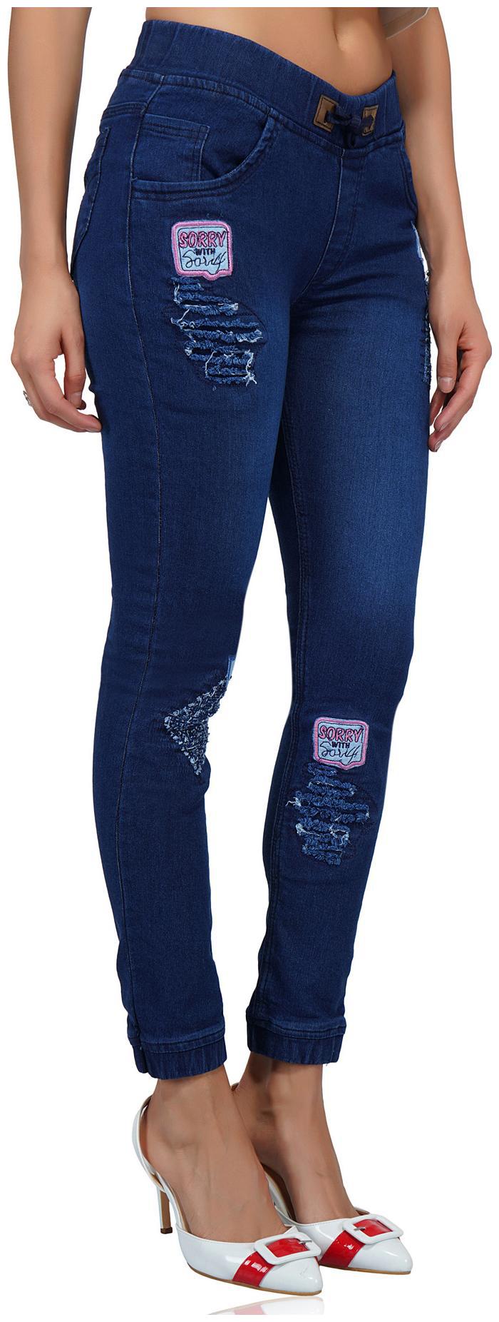 

ESSENCE JEANS Women Blue Skinny fit Jeans