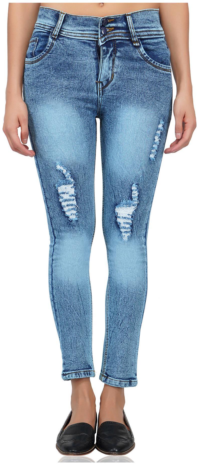 

ESSENCE JEANS Women Blue Skinny fit Jeans