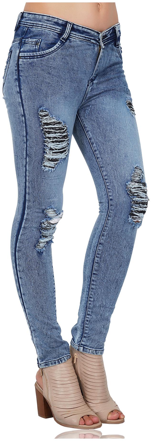 

ESSENCE JEANS Women Blue Skinny fit Jeans