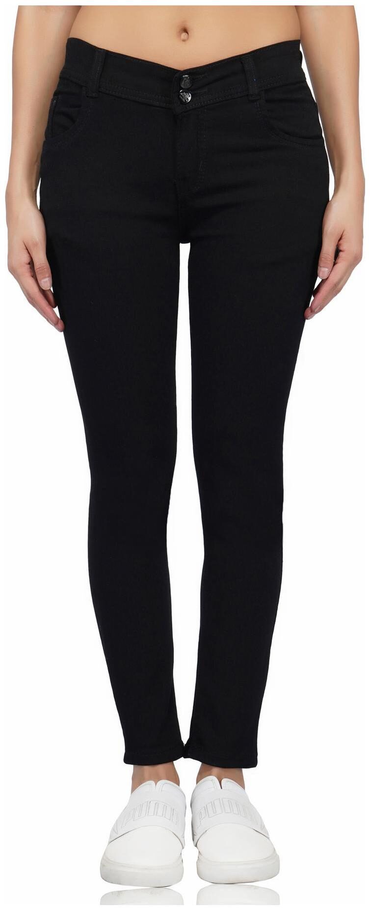 

ESSENCE JEANS Women Black Skinny fit Jeans