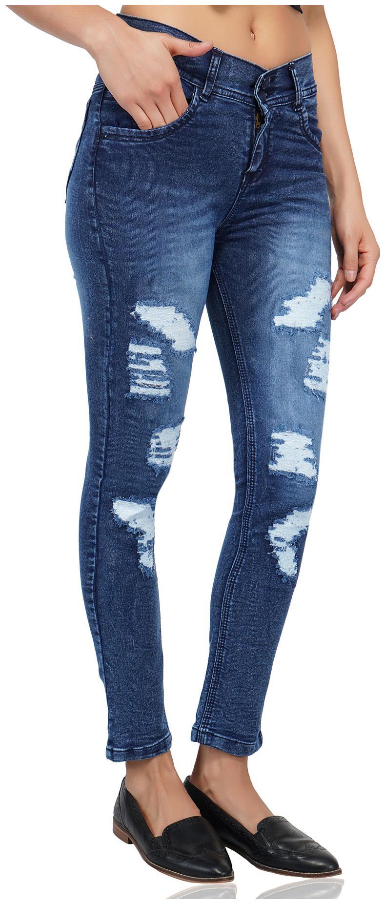 

ESSENCE JEANS Women Blue Skinny fit Jeans