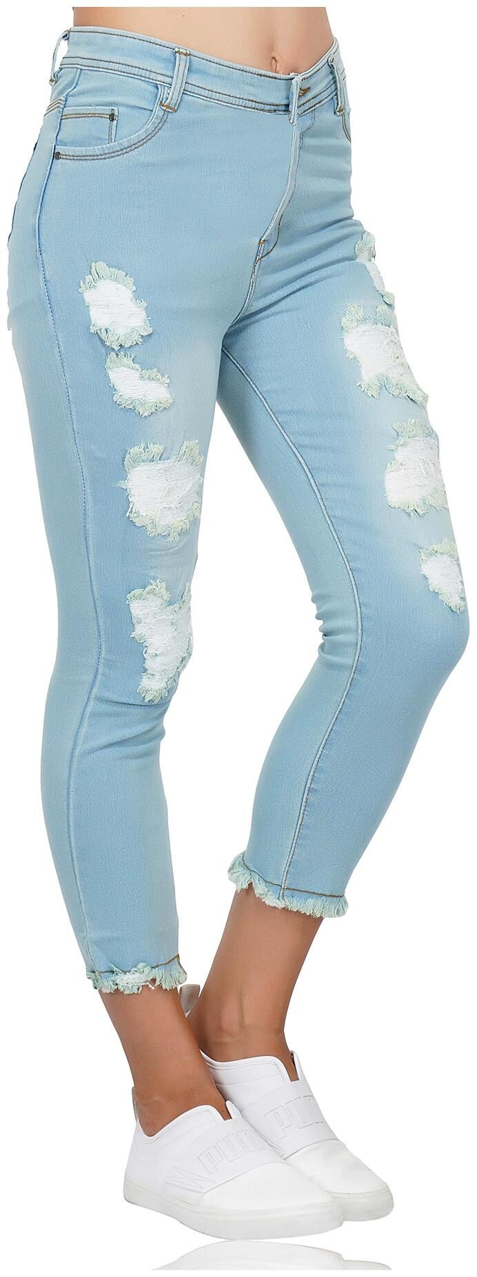 

ESSENCE JEANS Women Blue Skinny fit Jeans