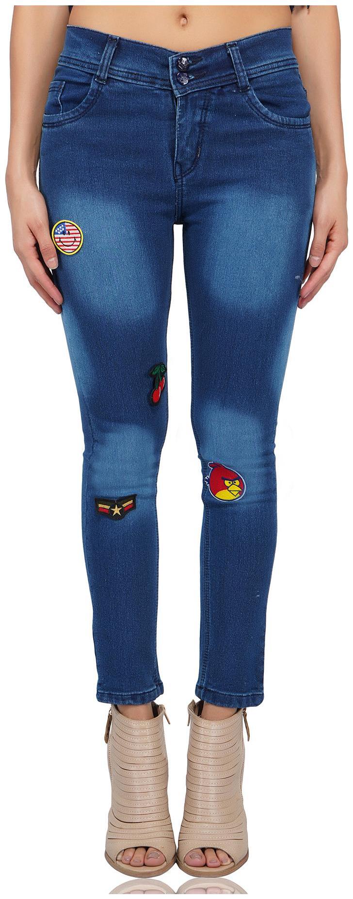 

ESSENCE JEANS Women Blue Skinny fit Jeans