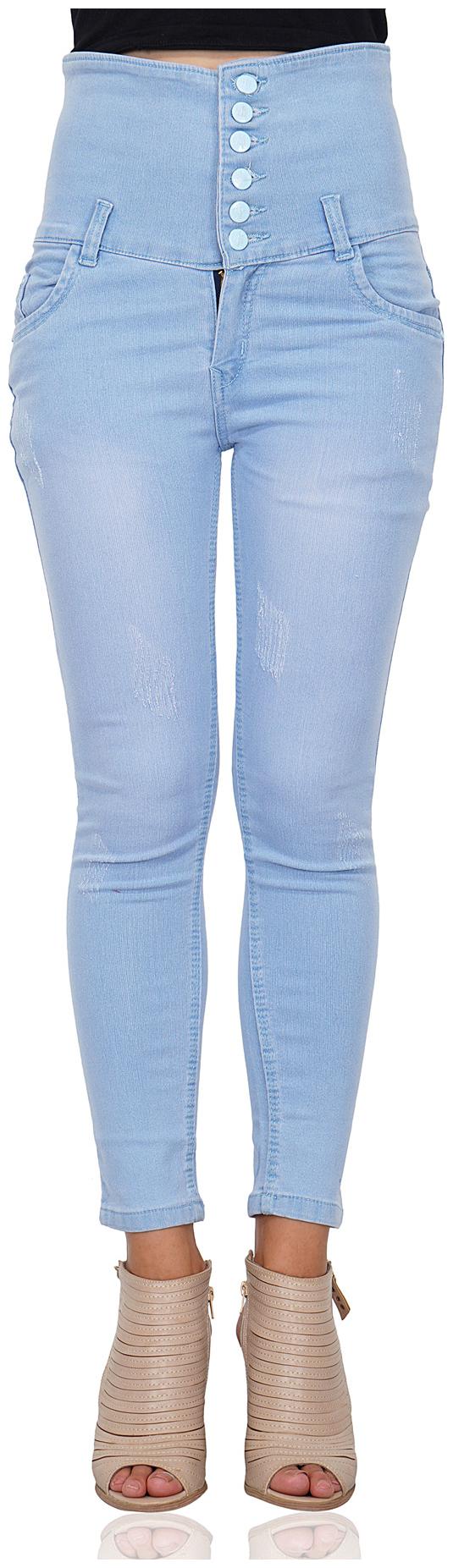 

ESSENCE JEANS Women Blue Skinny fit Jeans