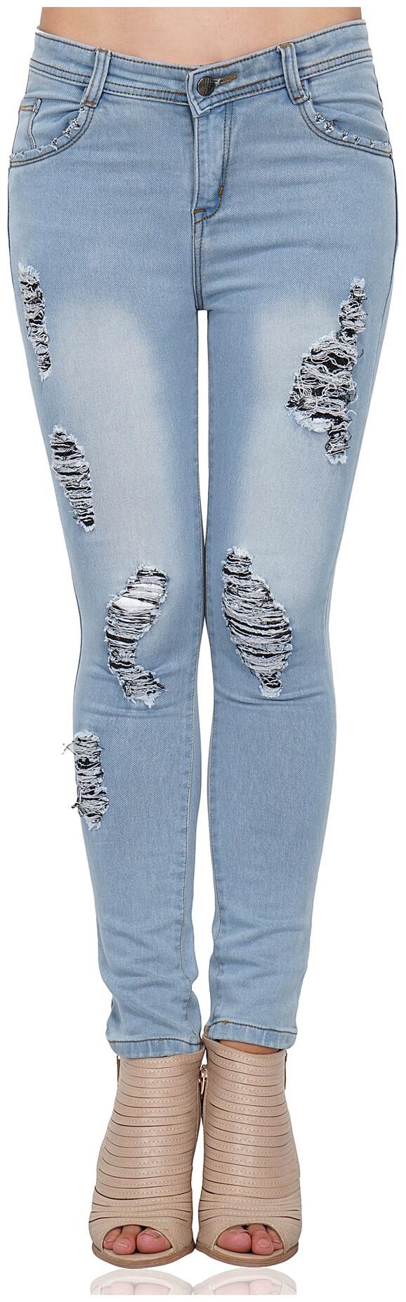 

ESSENCE JEANS Women Blue Skinny fit Jeans