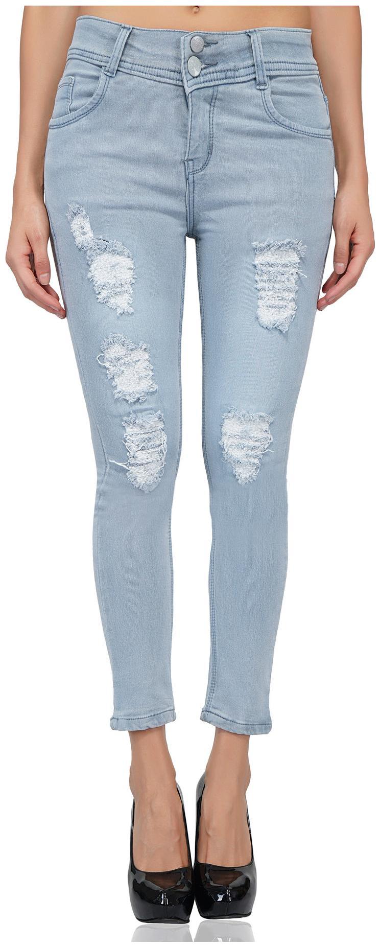

ESSENCE JEANS Women Blue Skinny fit Jeans