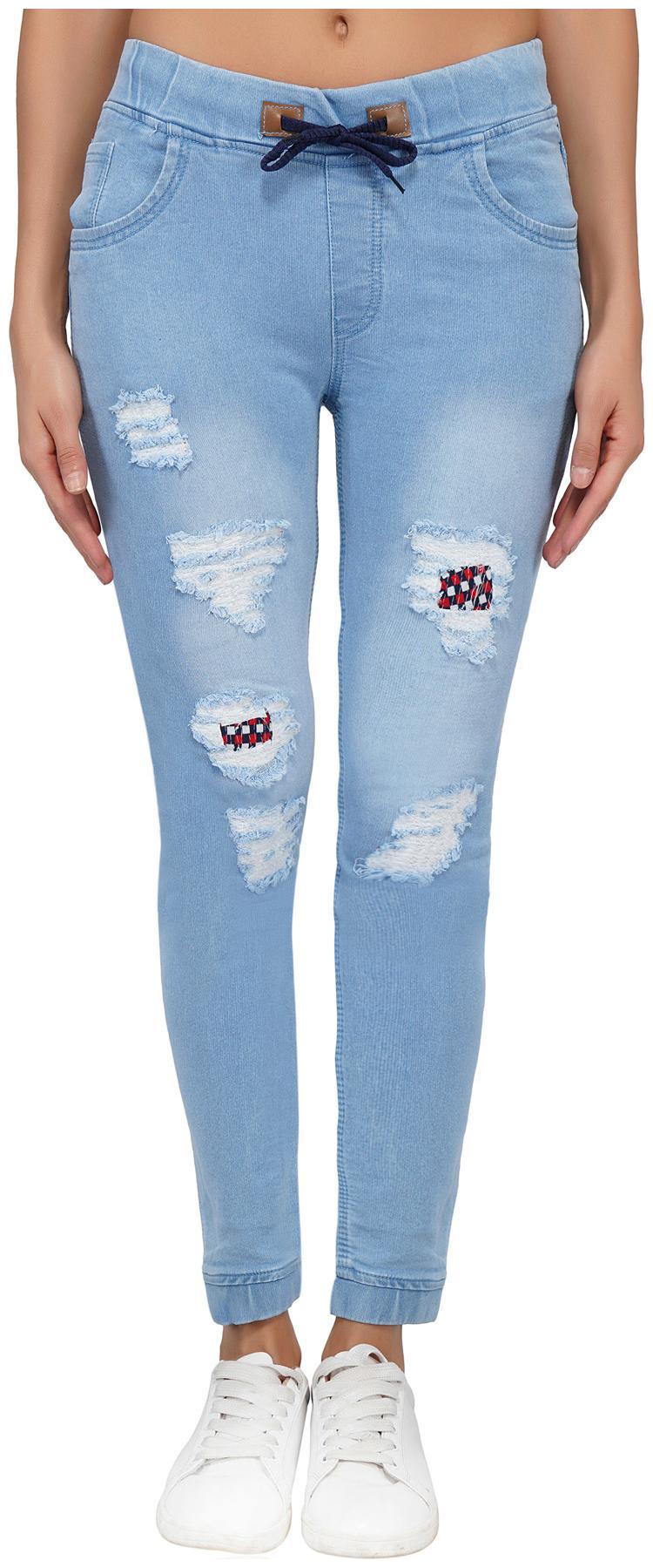 

ESSENCE JEANS Women Blue Skinny fit Jeans