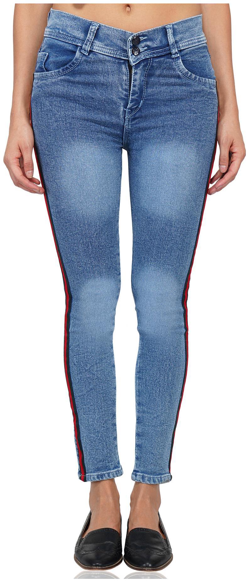 

ESSENCE JEANS Women Blue Skinny fit Jeans