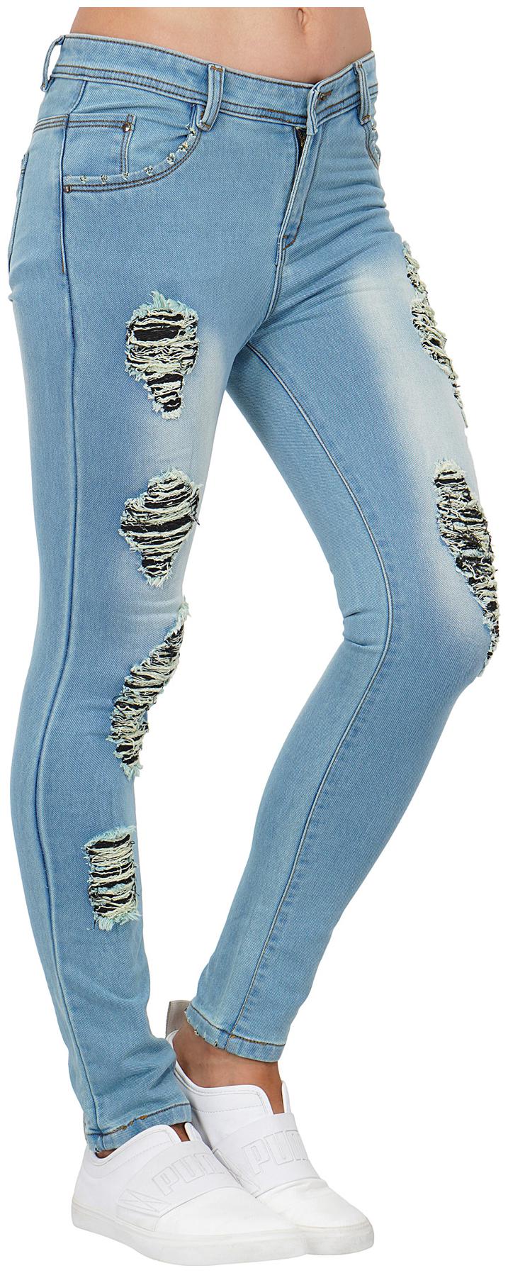 

ESSENCE JEANS Women Blue Skinny fit Jeans